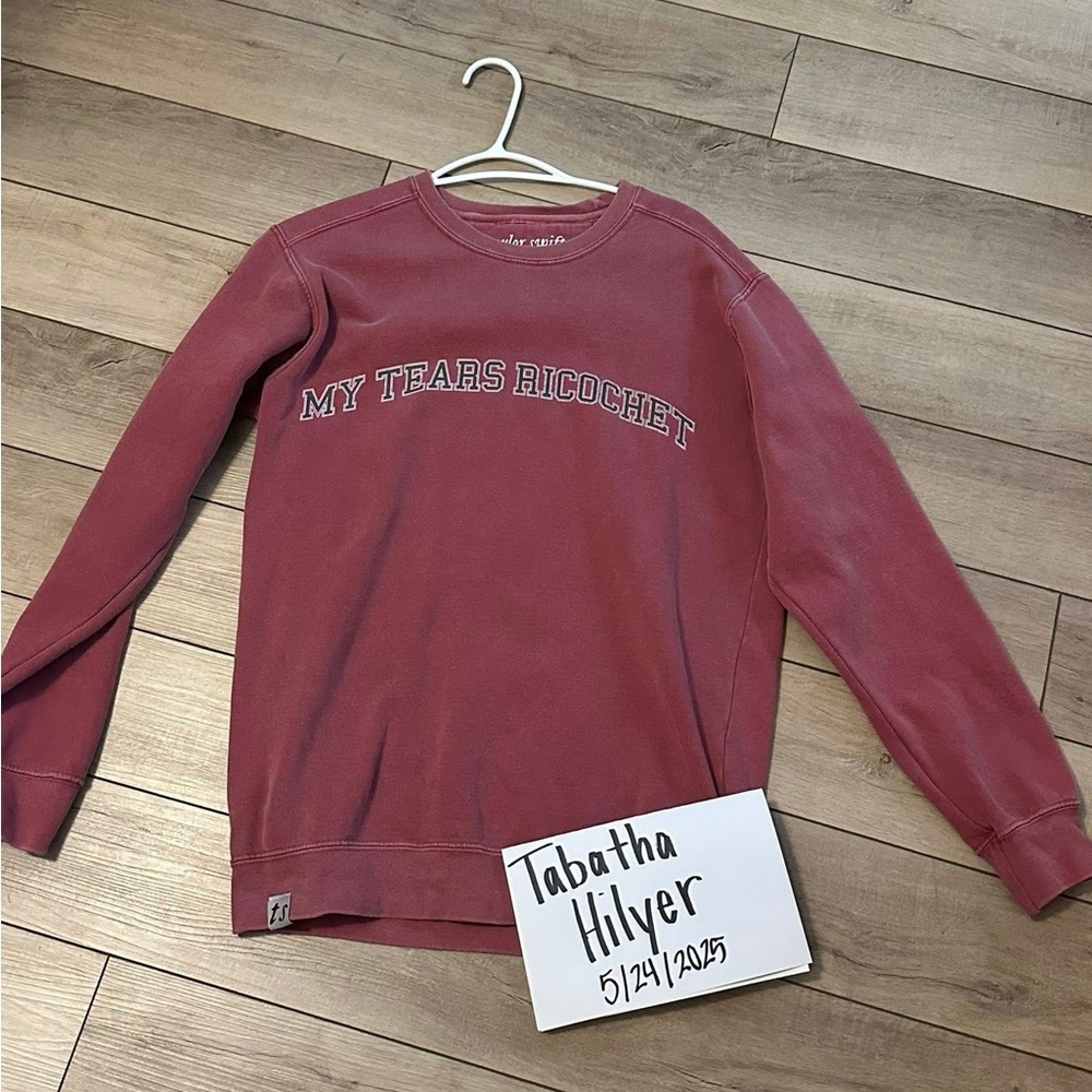 Taylor Swift My Tears Ricochet Crewneck